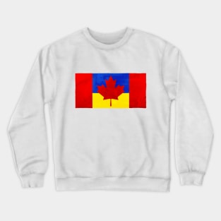 CANKRAINE FLAG - Canada & Ukraine Crewneck Sweatshirt